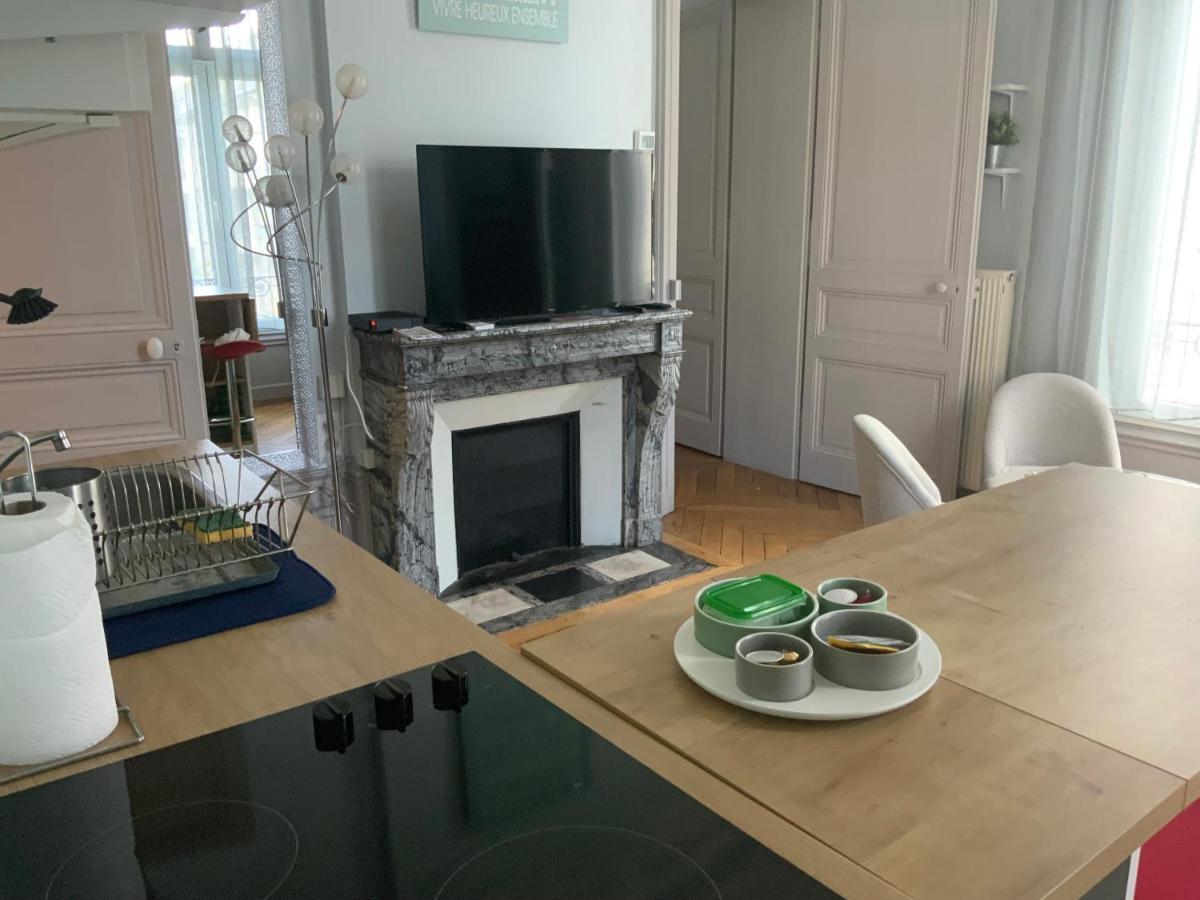 4 People+Free Street Parking+Cosy Centre Ville Apartment Rouen Luaran gambar